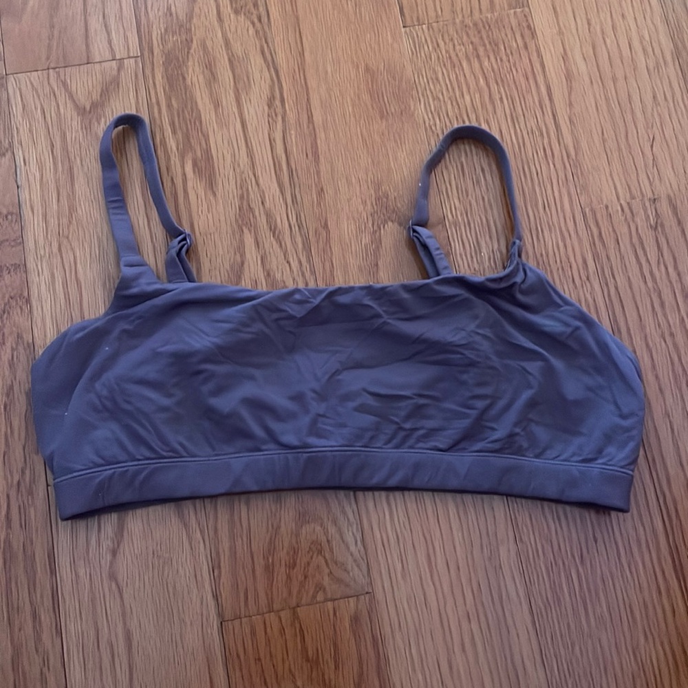 SKIMS Gray Bra